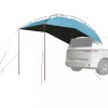 VidaXL Cort auto albastru rezistent la apă