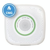 Cumpara ieftin Senzor detector de gaz natural comprimat Shelly Gas CNG, Wireless, Alarma 70 dB, Notificari aplicatie SmartElectro IntelligentHouse