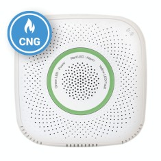 Senzor detector de gaz natural comprimat Shelly Gas CNG, Wireless, Alarma 70 dB, Notificari aplicatie foto