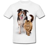Cumpara ieftin Tricou &quot; Dog &amp; cat &quot;