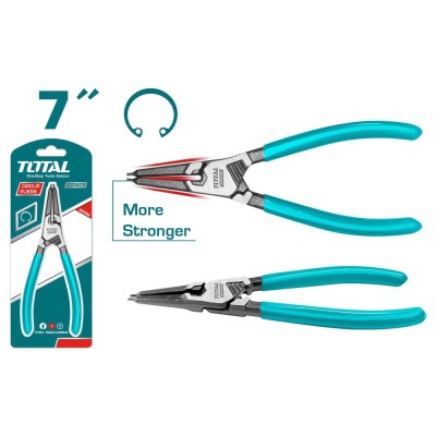 Cleste pentru pentru sigurante interne cap drept TOTAL - 7/180mm foto