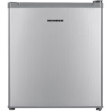 Frigider mini-bar Heinner HMB-HM41SE++, Termostat ajustabil, 1 raft sarma, 41 l, Clasa E, Argintiu