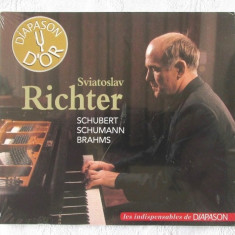 Sviatoslav Richter - Schubert, Schumann, Brahms - CD Colectia DIAPASON D'OR. Nou