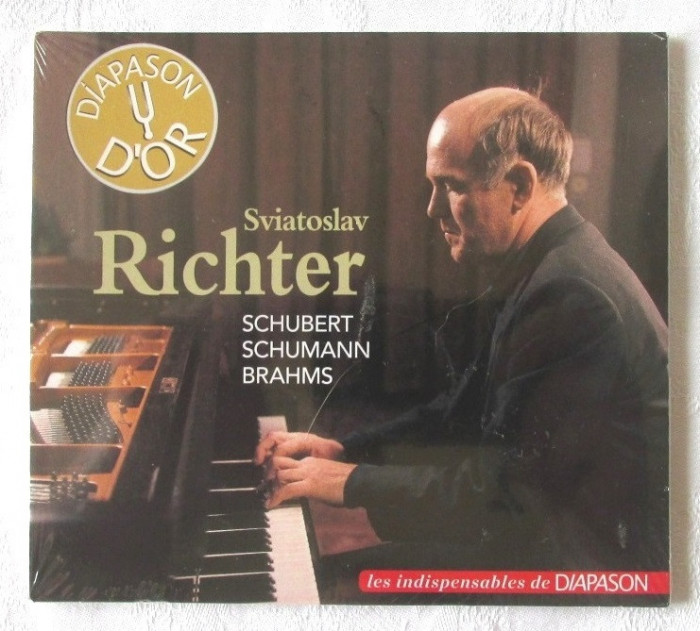Sviatoslav Richter - Schubert, Schumann, Brahms - CD Colectia DIAPASON D&#039;OR. Nou