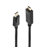 Cablu Lindy 5m DisplayPort to HDMI 10.2G, &quot;LY-36924&quot; (timbru verde 0.8 lei)
