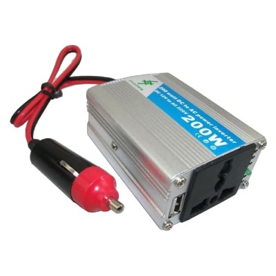 Invertor tensiune 12V-220V, putere 200 W foto