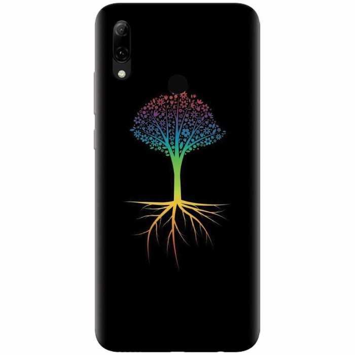 Husa silicon pentru Huawei P Smart 2019, Tree 001