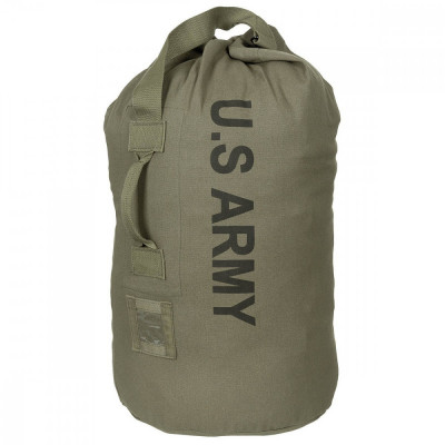 Sac militar US duffle bag, volum 100 litri, 100% bumbac, olive OutsideGear Venture foto