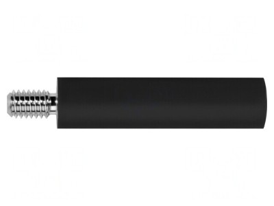 Soclu Banană 4mm 32A Negru Nichelat foto