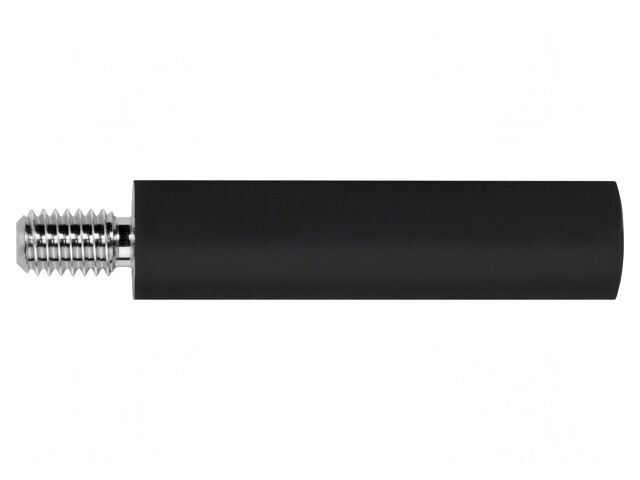 Soclu Banană 4mm 32A Negru Nichelat