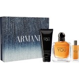 Armani Emporio Stronger With You set pentru bărbați