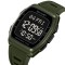 Ceas Digital Barbati SKMEI 2441 Verde-Army , Functii Multiple, Design Sport, Afisaj LED, Alarma, Rezistent la Apa 5ATM