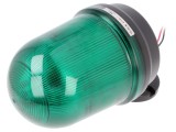 Semnalizator luminos LED QLIGHT Q125LW-12/24-G Verde IP65, 10-30V DC, Lumină Continuă/Flash