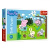 Puzzle Copii Trefl, Peppa Pig și Prieteni, 30 Piese, Multicolor, 3+ Ani