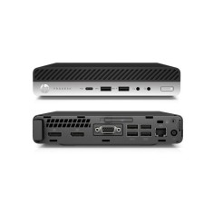 Mini PC HP ProDesk 600 G3, Quad Core i5-7500T, 8GB DDR4, Wi-Fi, 256GB SSD, Win 10 PRO