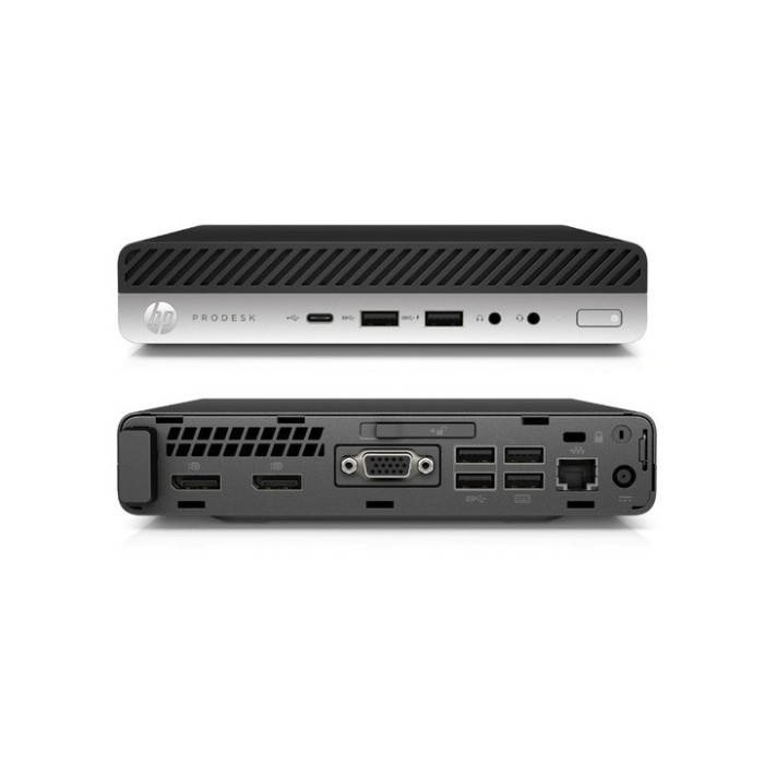 Mini PC HP ProDesk 600 G3, Quad Core i5-7500T, 8GB DDR4, Wi-Fi, 256GB SSD, Win 10 PRO