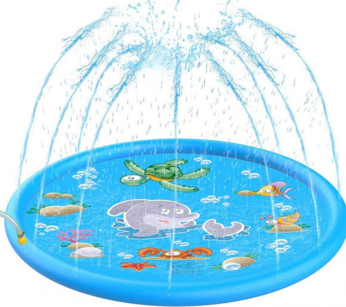 Piscina Gonflabila cu Stropitoare pentru Copii, 170cm