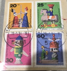 (STR2) Timbre serii Straine Uzuale Germania