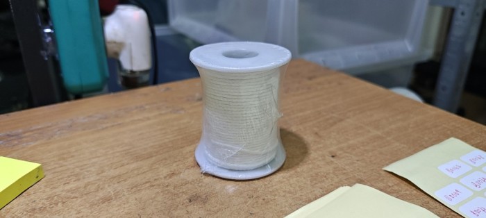 Rolă de fitil pentru lum&acirc;nări, fitiluri de bumbac pentru fabricarea lum&acirc;nărilor 61m #B