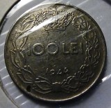 Moneda 100 Lei 1944 Rom&acirc;nia, Numismatică - Colecție Rară