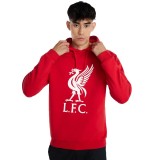 FC Liverpool hanorac de bărbați cu glugă Liverbird red - M