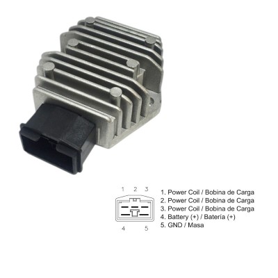 DZE Regulator Tensiune Aprilia Honda DZE02355 releu incarcare foto