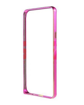 Bumper aluminiu iPhone 6 PINK foto