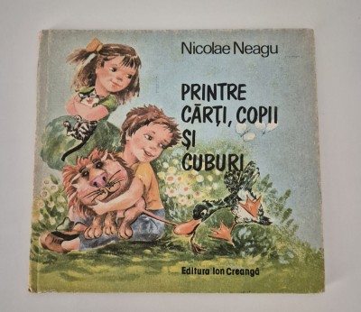 Carte pentru copii Nicolae Neagu Printre carti copii si cuburi foto