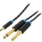 Cablu Audio Jack 3.5mm la 6.3mm 3m Negru