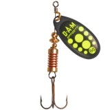 Cumpara ieftin Rotativa Dam Effzett Standard Nr.3, Black Yellow, 6g