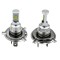 Set 2 Becuri auto LED H4, doua faze, 100W/set, 6000K