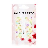 Abțibilduri pe bază de apă &ndash; Flowers &ndash; A167, INGINAILS