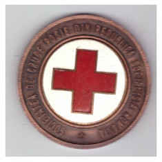 Medalia Societatea de Cruce Rosie din RS Romania, 100 ani 1876-1976