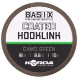 Fir KORDA BASIX COATED HOOKLINK 18LB/10M