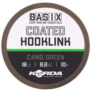 Fir Korda Basix Coated Hooklink 25lb/10m foto