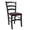 Scaun Paesana - cadru wenge - stofa S69 - mov