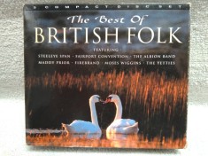 CD - British Folk - The Best Of, Album 3CD&#039;s-Set 2000, Made in Germany.