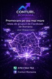 📢 Promovare Retea Group-uri Facebook| Conturi RO