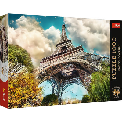 PUZZLE TREFL 1000 PREMIUM PLUS PHOTO ODYSSEY TURNUL EIFFEL PARIS SuperHeroes ToysZone foto