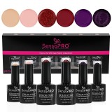 Cumpara ieftin Set 6 Oje Semipermanente 10ml SensoPRO Milano, Hollywood Boulevard