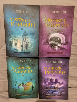 MISTERELE PARISULUI-EUGENE SUE (4 VOL) foto