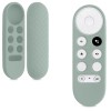 Husa Silicon Verde Kwmobile pentru Telecomanda Google Chromecast 2020 4K/HD, Protectie Anti-alunecare