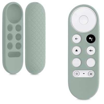 Husa pentru telecomanda Chromecast 2020, Kwmobile, Verde, Silicon, 56917.176 foto