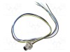 Conector M12 soclu PIN 5 tată 0,5m CONEC A-DeviceNet CANopen