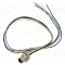 Conector M12 soclu PIN 5 tată 0,5m CONEC A-DeviceNet CANopen