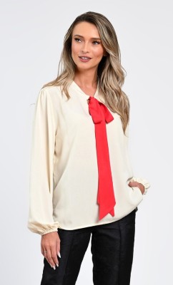 Bluza Dama Eleganta, Eranthe, Noblesse, cu Funda ampla V352 - L foto