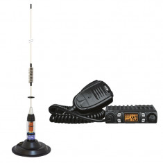 Kit Statie radio CB CRT ONE + Antena CB PNI ML70 cu magnet PNI-PACK32