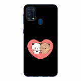 Husa compatibila cu Samsung Galaxy M21S, M31 Silicon Gel Tpu Model Bubu Dudu In Heart