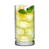 Pahar apa, Elysia 445CC, din sticla, 445 ml, set 4 bucati