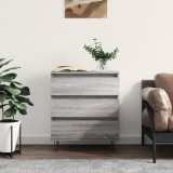 VidaXL Servantă, sonoma gri, 60x35x70 cm, lemn prelucrat